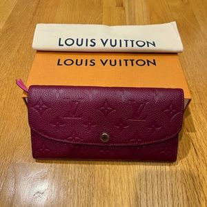 Authentic Louis Vuitton Emilie Wallet